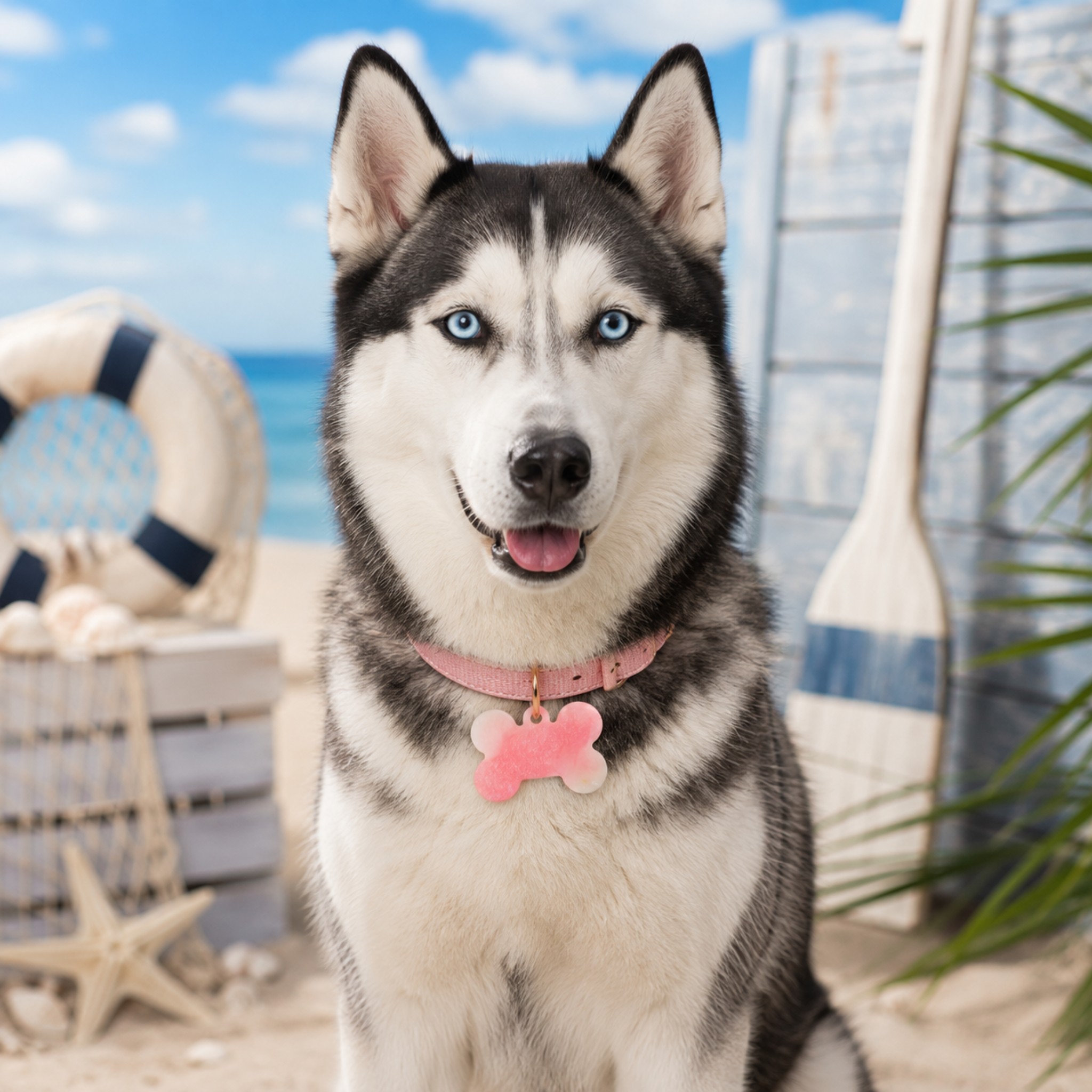 Medagliette Personalizzabili in Resina Glitter per Animali